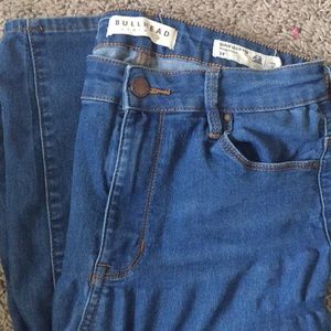 Bullhead super high rise skinniest style jeans
